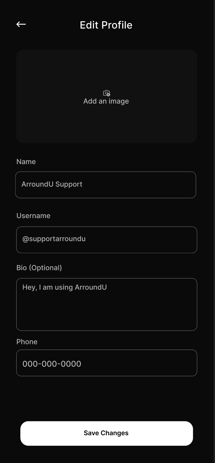 Edit Profile